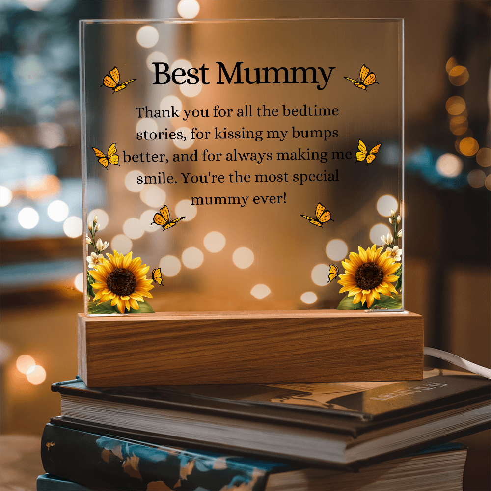 Best Mummy, Acrylic Plaque - Mothers Day Gift