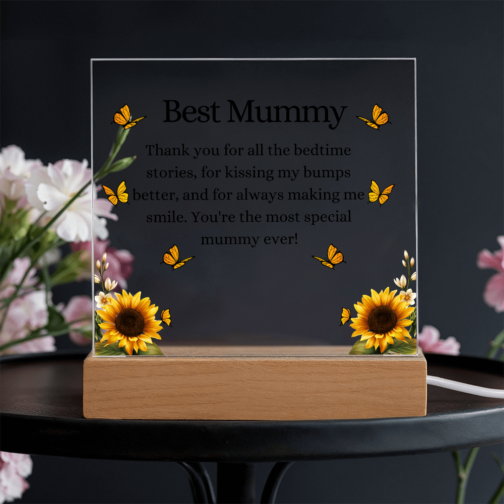 Best Mummy, Acrylic Plaque - Mothers Day Gift