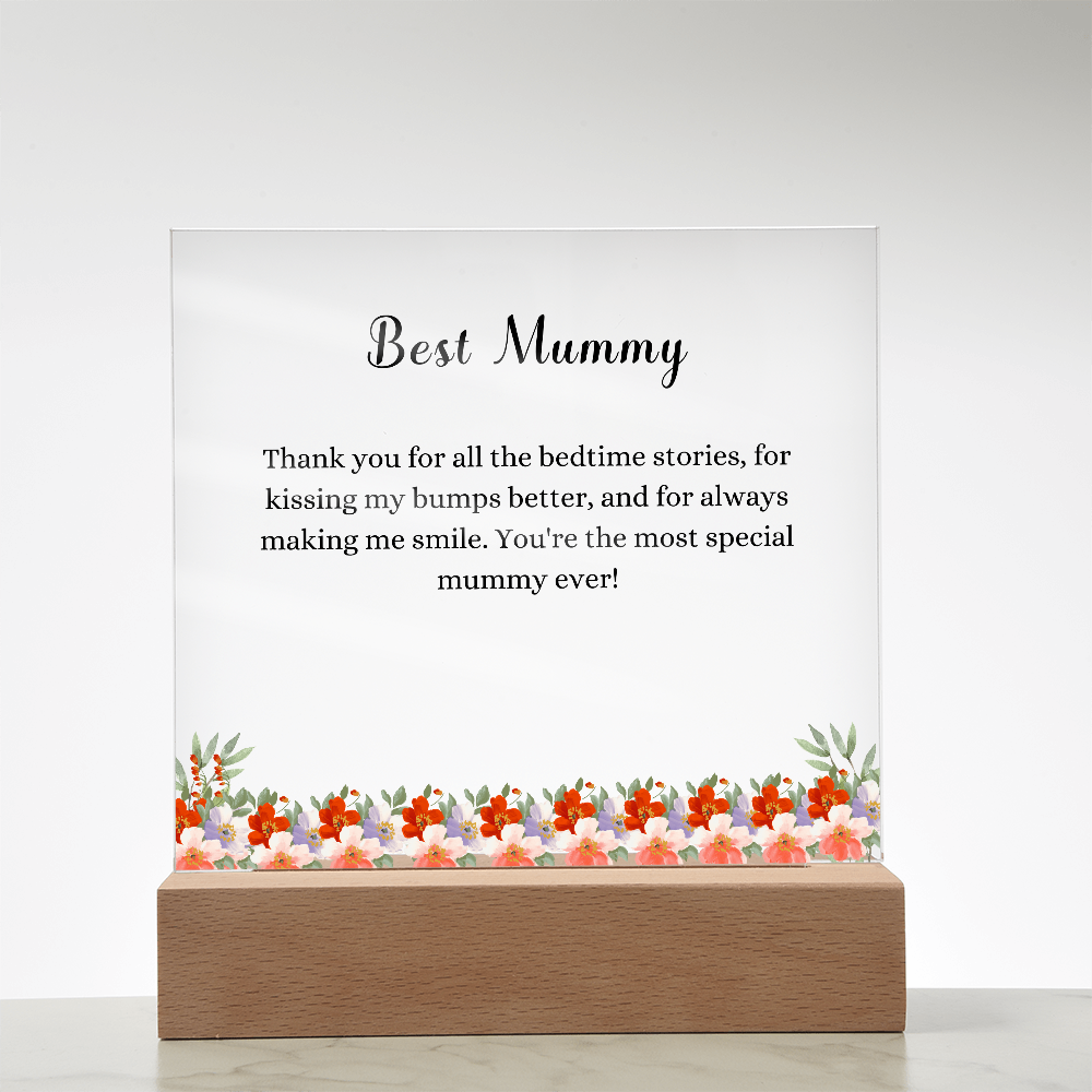 Mummy - Acrylic Plaque For Mothers Day