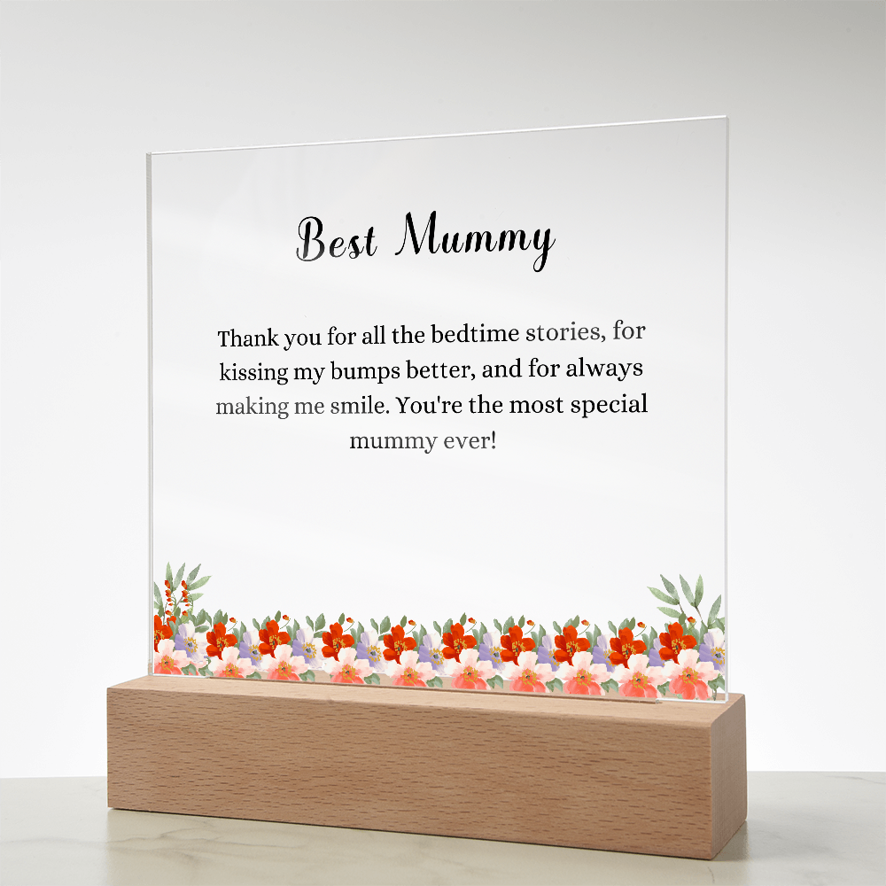 Mummy - Acrylic Plaque For Mothers Day