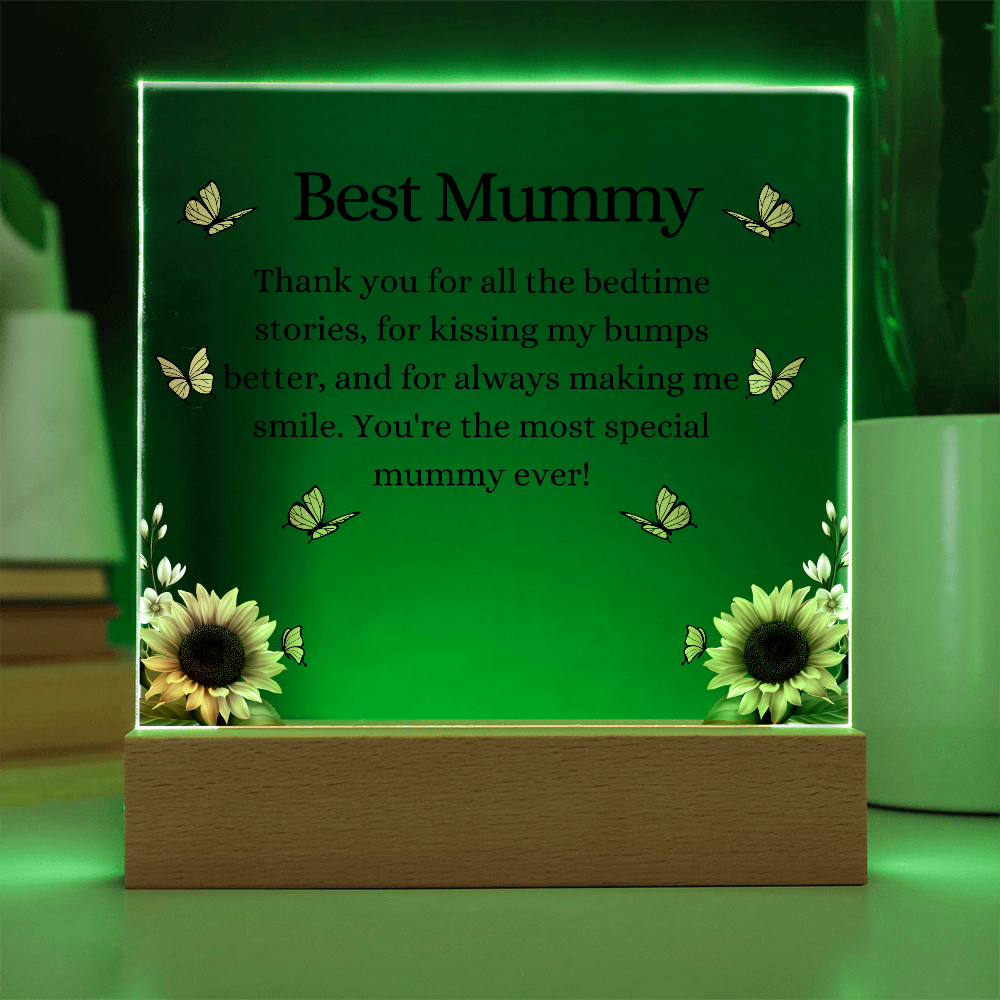 Best Mummy, Acrylic Plaque - Mothers Day Gift