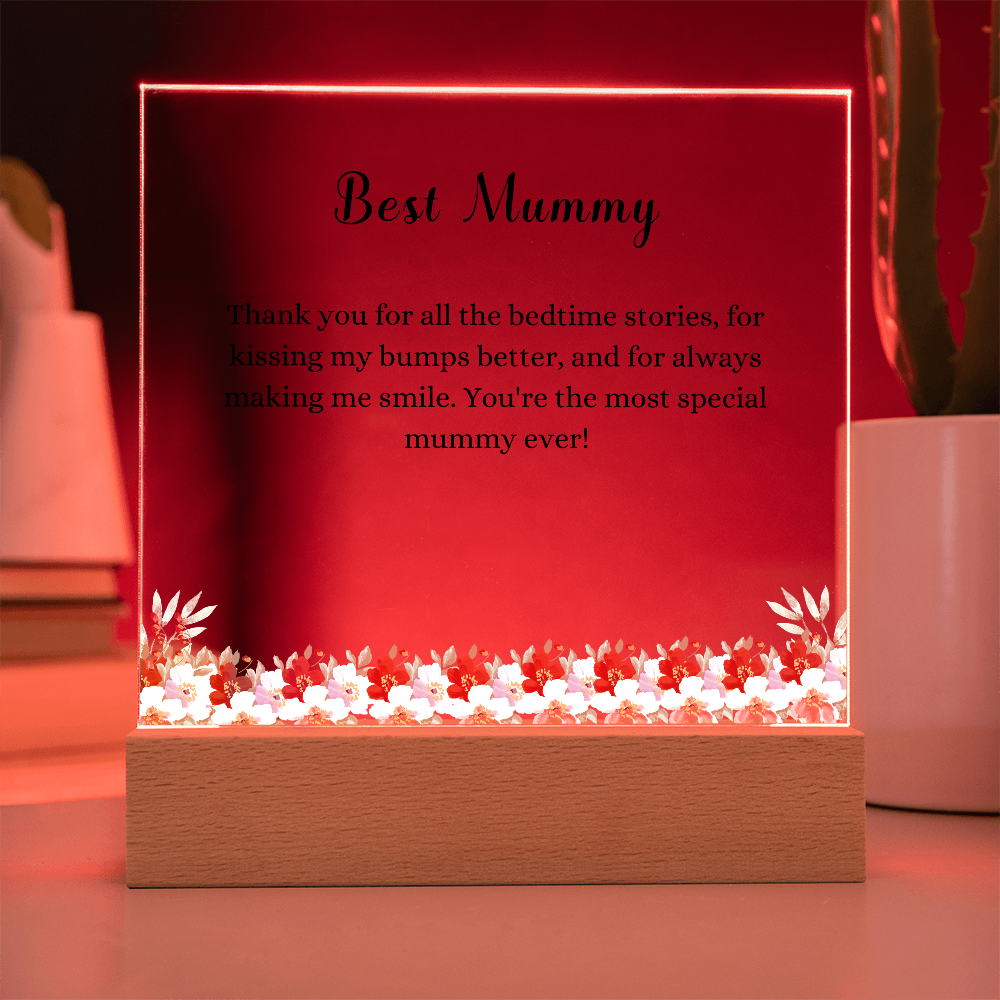 Mummy - Acrylic Plaque For Mothers Day