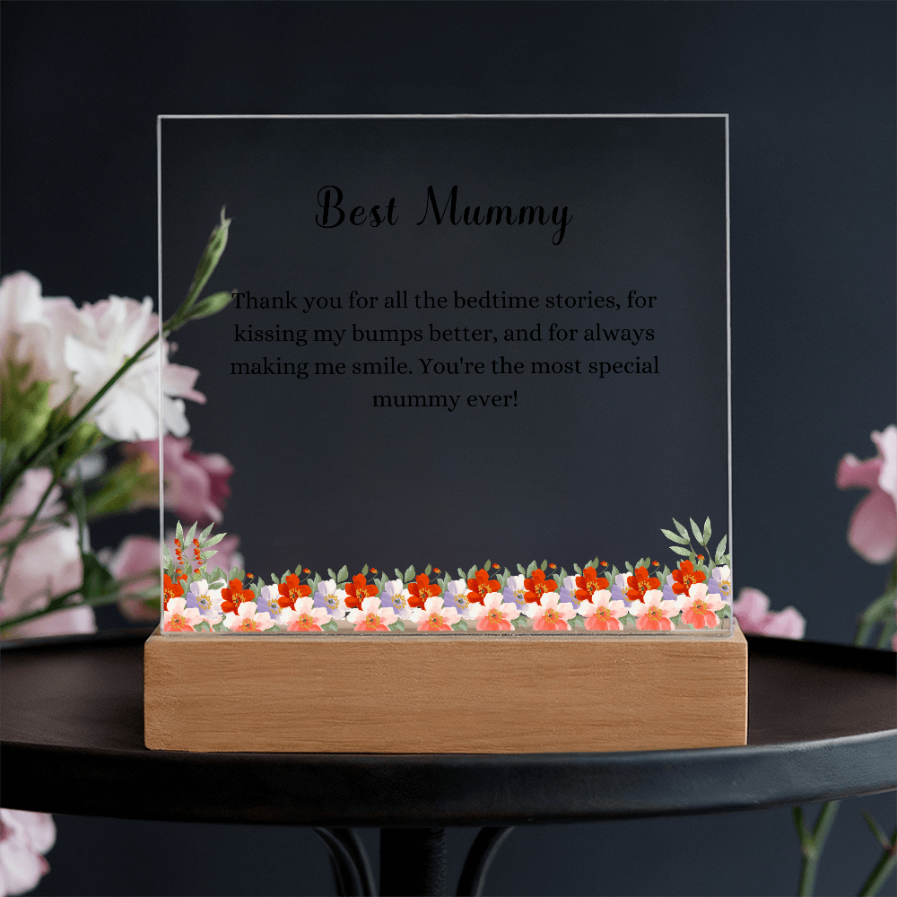 Mummy - Acrylic Plaque For Mothers Day